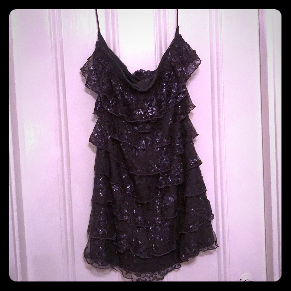 Express strapless mini